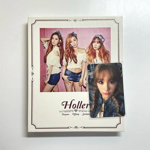 TTS Holler album + Taeyeon photocard