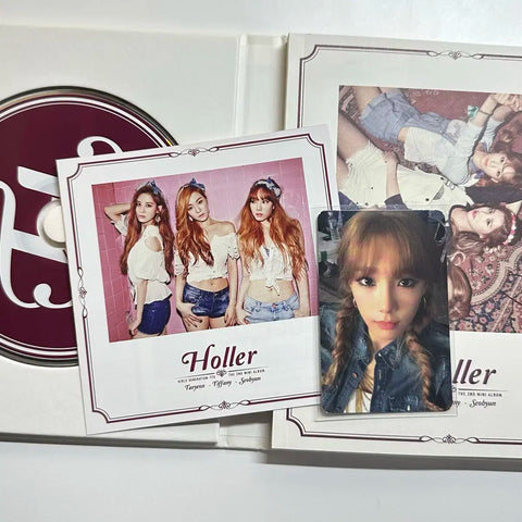 TTS Holler album + Taeyeon photocard