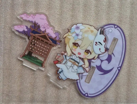 Genshin Impact Traveler Lumine SvahaParha Acrylic Stand