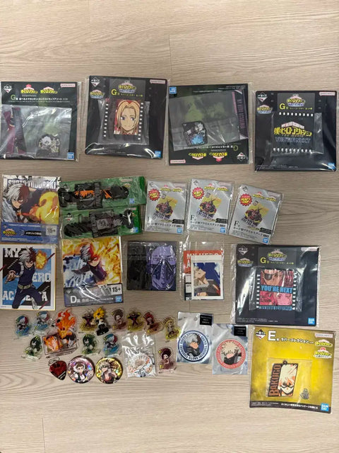 My Hero Academia Ichiban Kuji, Choco Egg, Acrylic, Can Badge, and other goods