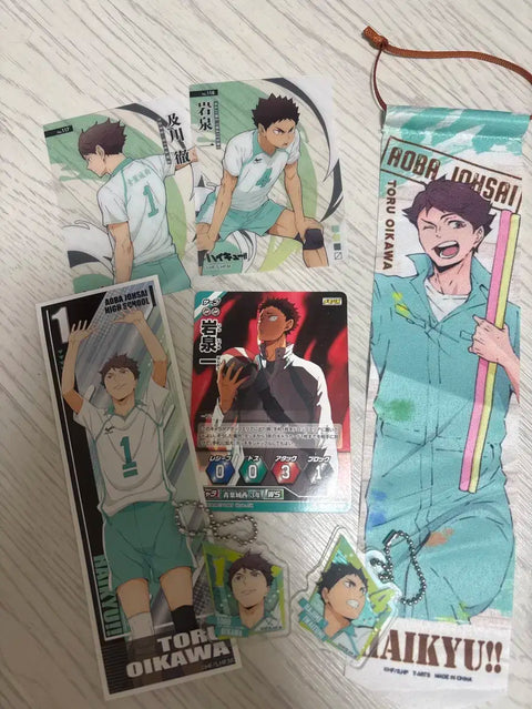Haikyuu Oikawa Iwaizumi Oiiwa Goods Bundle