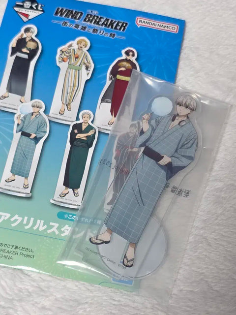 Winbre Windbreaker Ichiban Kuji Lottery Kaji Ren F Prize Acrylic Goods