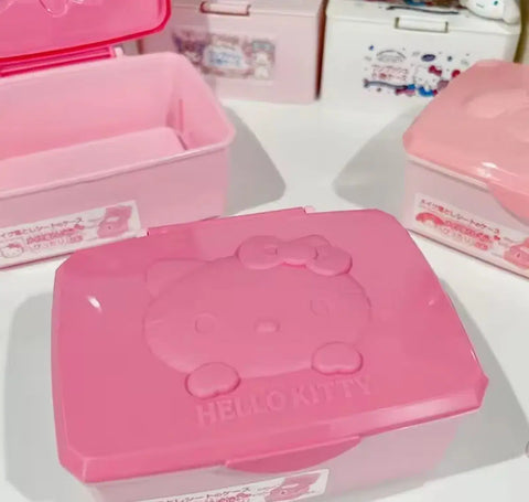 Kitty storage, My Melody storage, IVE photocard packaging supplies, accepting packaging community, photocard binder, storage container