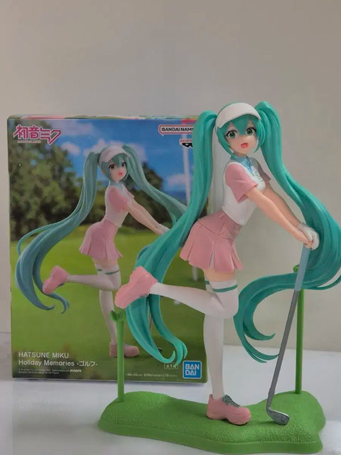 Hatsune Miku Golf Figure Unboxing and Display