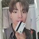 Selling Monsta X broadcast photocard and broadcast goods.
