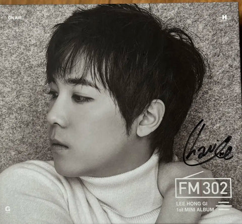 Lee Hong-gi signed CD