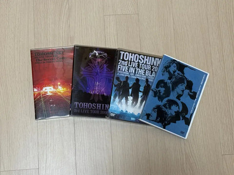 TVXQ DVD Japan Live Tour