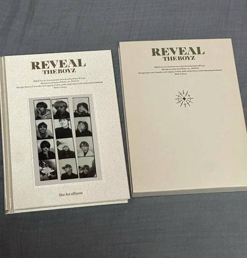 THE BOYZ Reveal album Boy version boy transfer