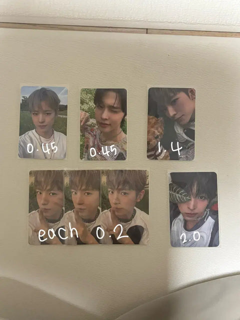 NCT Wish Color unreleased photocard