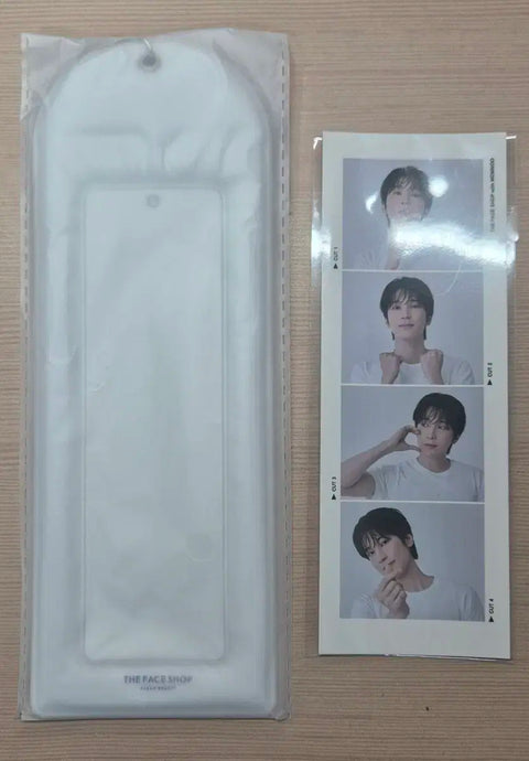 Seventeen Wonwoo The Face Shop four-cut photo