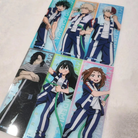 My Hero Academia Clear Bookmark Special Aizawa Bakugo Shoto Midoriya