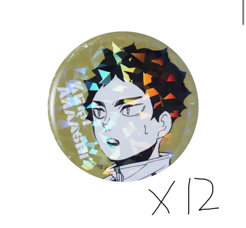 Haikyu Akaashi can badge 12 pieces as a set