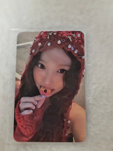 Twice Nayeon this is for this is for Fans Shop photocard photo card