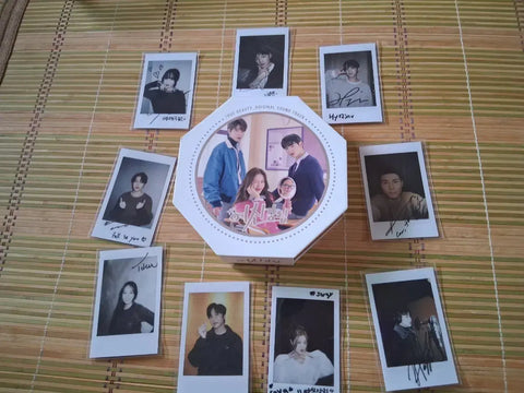 True Beauty OST Album + Polaroid Photos 9 Members Cha Eun-woo Hyojin Yuju
