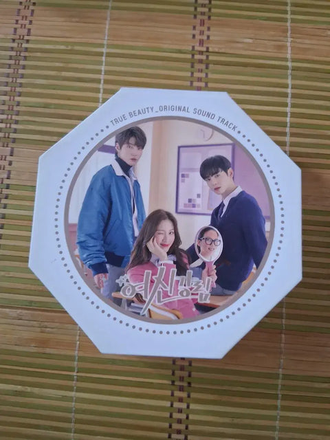 True Beauty OST Album + Polaroid Photos 9 Members Cha Eun-woo Hyojin Yuju