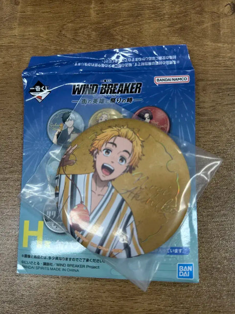 New (Unused) Ichiban Kuji Wind Breaker Nirei Can Badge