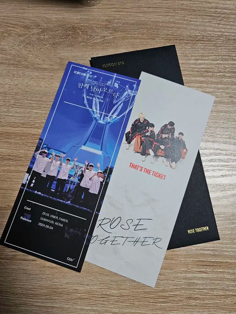 T1 2024 LCK Summer Slogan HaiDiLao Movie Documentary OT Keria Photocard