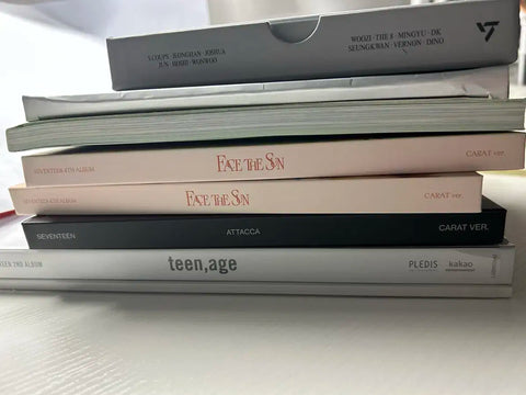 Seventeen photocard and album bulk
