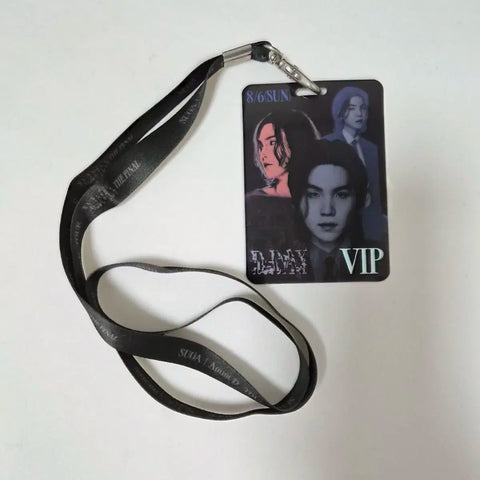 Suga D-DAY Final Concert VIP Entrance Necklace Card