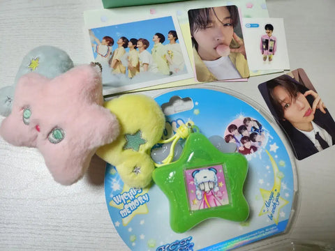 NCT Wish Steady Keyring Pop Pop Popchu Sion Sakuya Riku Yushi Photocard