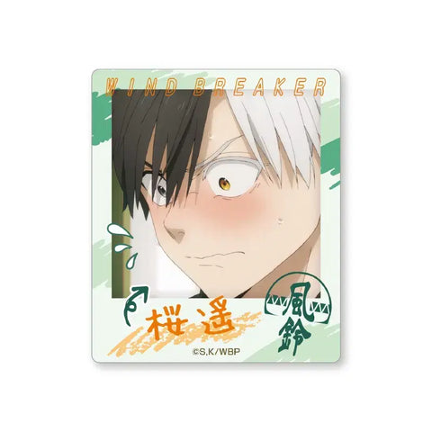 Wind Breaker Windbreaker Instant Photo Magnet - Sakura Haruka A