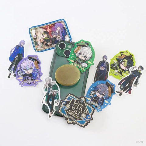 Nijisanji D-tique 2nd Anniversary Sticker Pack Happy Pack Cheki