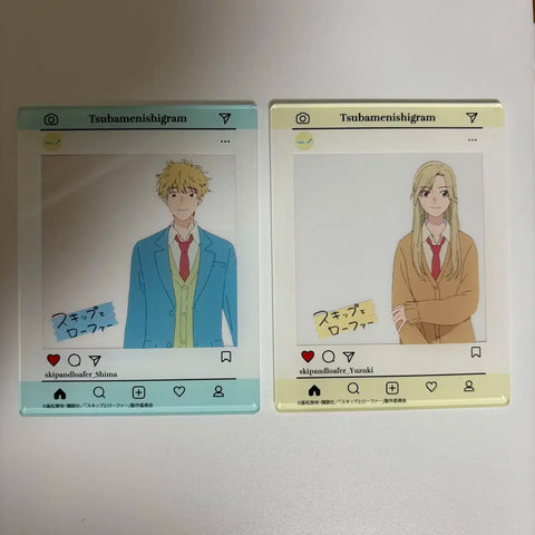 Skip and Loafer Acrylic Photocard Yuzuki Shima
