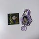 Moroishi Takaaki Carabiner + Sticker Set Tenkumei Conan Pop-up