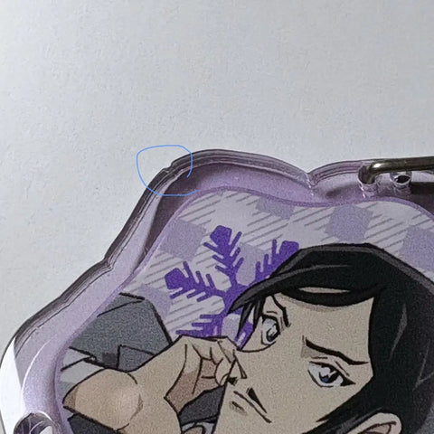 Moroishi Takaaki Carabiner + Sticker Set Tenkumei Conan Pop-up