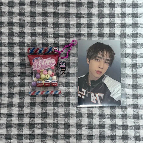 The Boyz Sunwoo Deobi Land Candy Keyring + Photocard