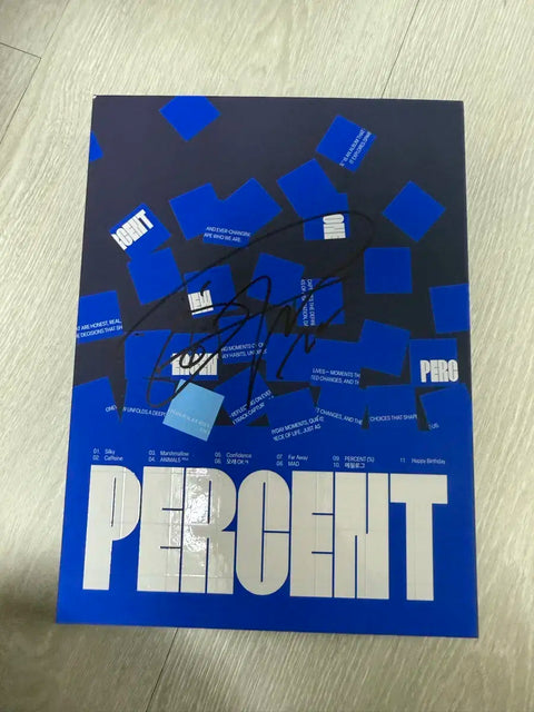 Onew ONEW PERFECT Signed Album