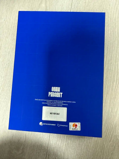 Onew ONEW PERFECT Signed Album