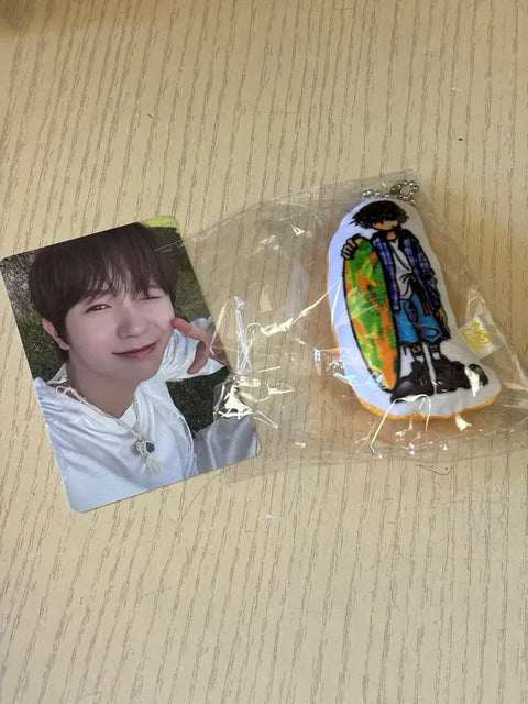 NCT Wish Ryo Color Surf Version Photocard Pop-up Mini Cushion Keyring