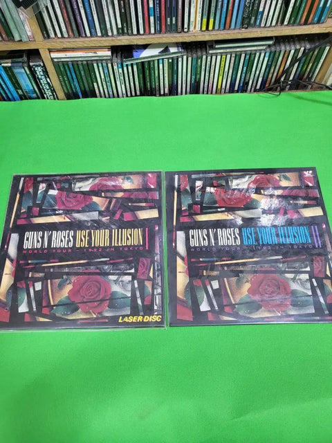Guns N' Roses Laserdisc LD 2-Disc Set