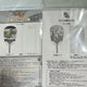 Gintama Illustration Mini Fan + Envelope 2 Types Bundle Sale