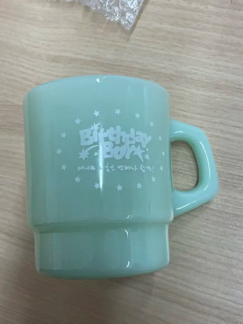 Park Jihoon 2025 Birthday Cafe MD Milk Glass