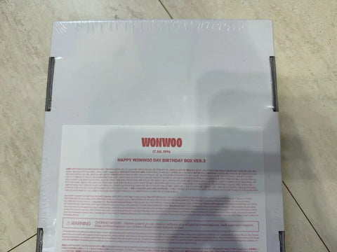 Seventeen Wonwoo Birthday Box ver3 Unopened
