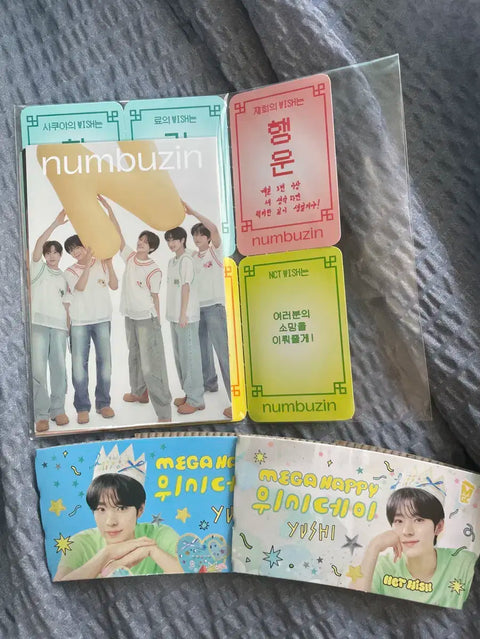 NCT Wish Numbers In Goods + Mega Coffee Cup Holder