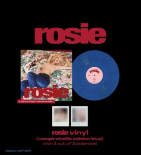 Limited Edition Rosé LP Blue Version Unopened
