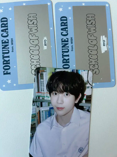 NCT WISH School of Wish Ryo Fortune Card