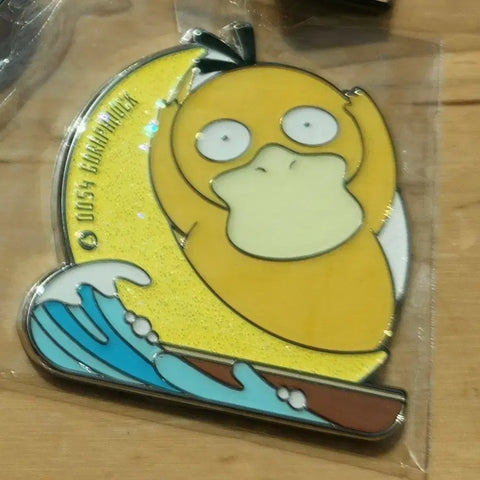 Lotte World Moon Boat Magnet Golduck