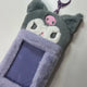 Sanrio Kuromi Boa Fleece Photocard Holder