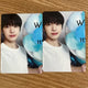 Wellage Hyungwon photocard, Monsta X postcard, balloon