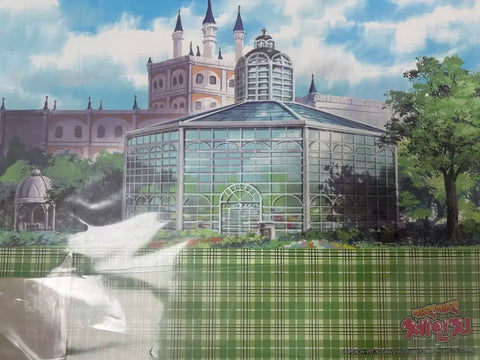 Shugo Chara! Hinamori Amu Acrylic Stand + Royal Garden Background Backing Card