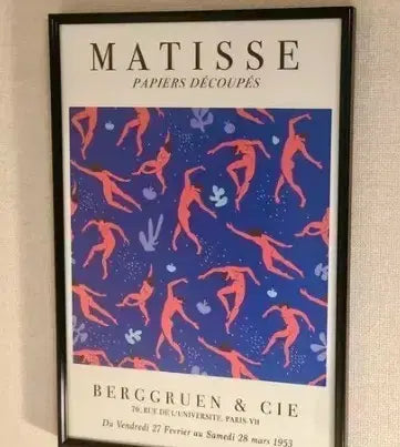 Matisse Picasso Poster Frame Interior