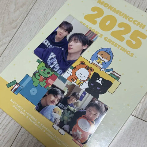 MONSTA X Mong-Chi Season's Greetings Unopened/Benefit Photocards All Together/Shownu Minhyuk I.M Changkyun