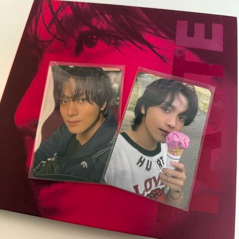 NCT Haechan solo album Apple Music exclusive photocard + opened album