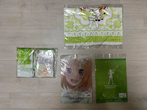 Unopened) The Quintessential Quintuplets Nakano Yotsuba Goods Set