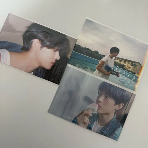 NCT WISH Exhibition MD Postcard Yuushi Riku Bundle Transfer