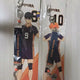 Selling Haikyuu!! strap keychains as a set.